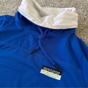 Victoria's Secret PINK Ultimate, Blue Cowl Neck Pullover, Sz Small